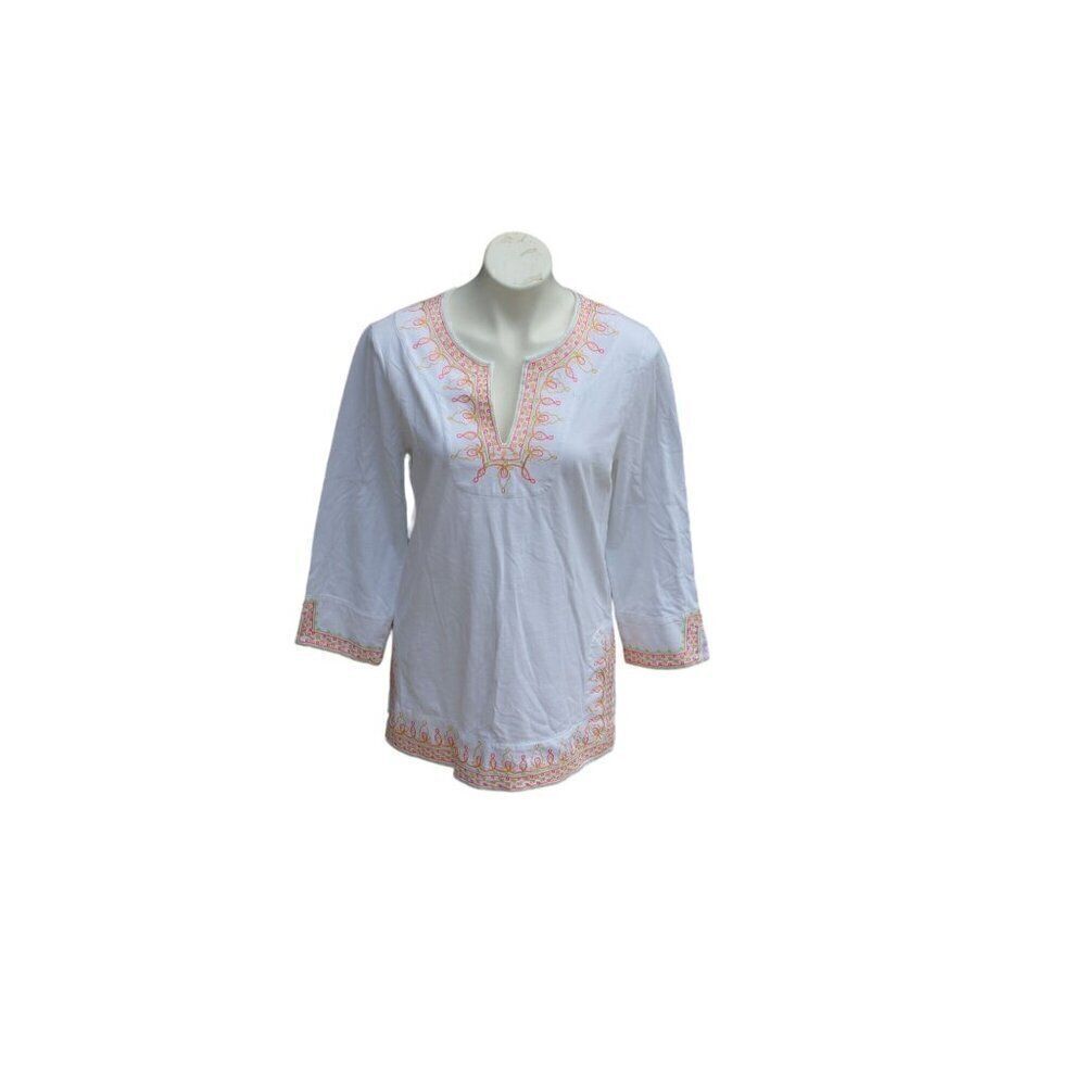 Lilly Pulitzer L Embroidered Swim Coverup Dress